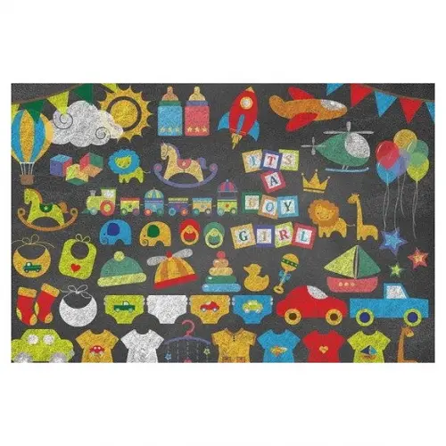 Clipart - Chalkboard (bebê)