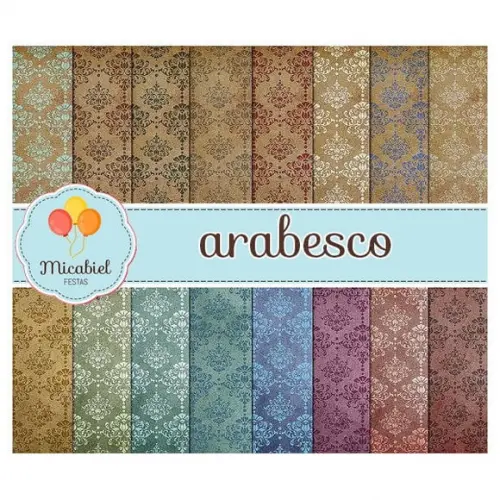 Papel Digital - Arabesco 7