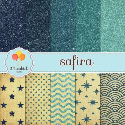 Papel Digital - Safira 1