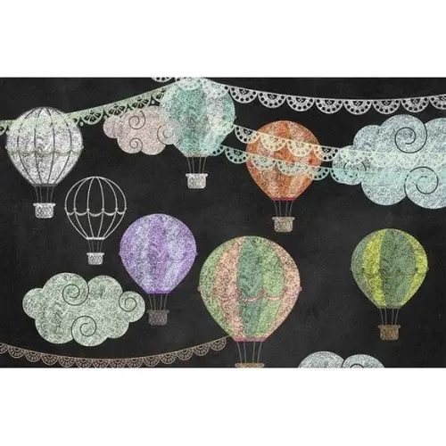 Clipart - Chalkboard (balão de Ar)