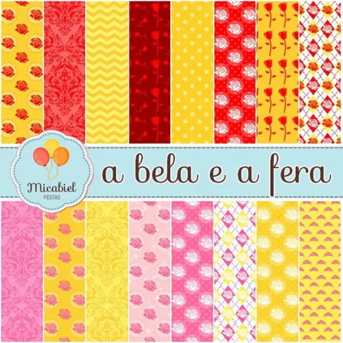 Papel Digital - a Bela e a Fera 3