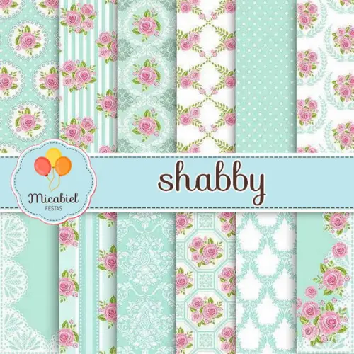 Papel Digital - Shabby Chic 4