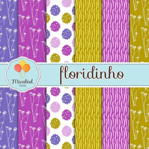 Papel Digital - Floridinho 1