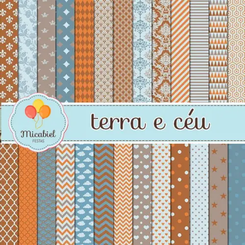 Papel Digital - Terra e Céu 1