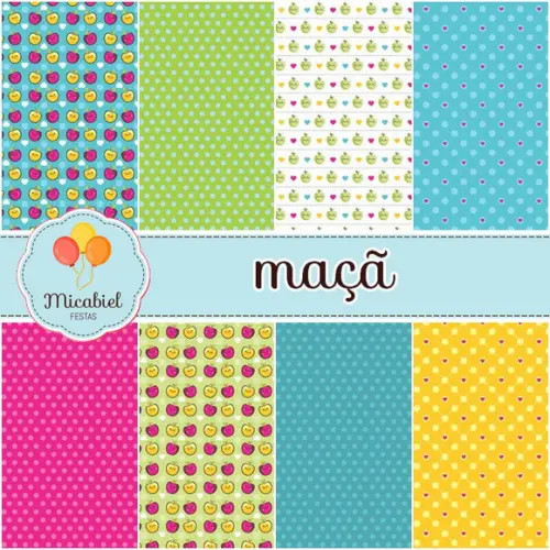 Papel Digital - Maçã 1