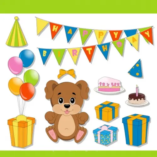 Clipart - Festa de Aniversário 1