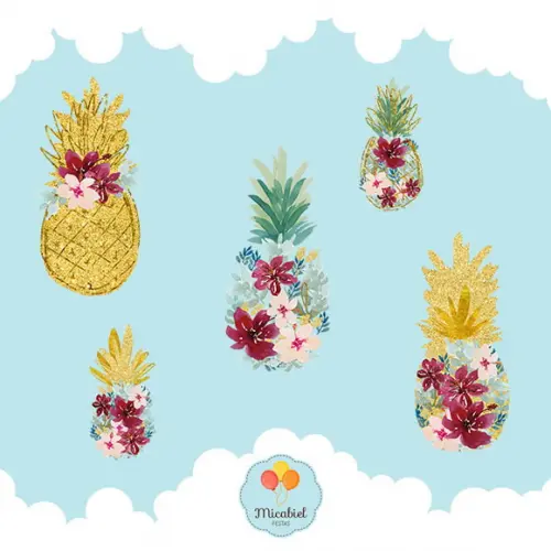 Clipart - Abacaxi 1