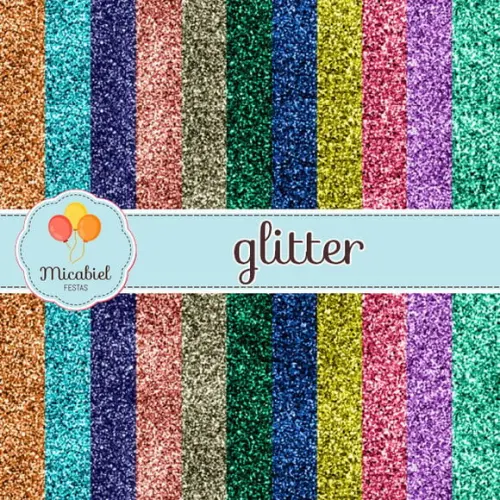 Papel Digital - Glitter 8