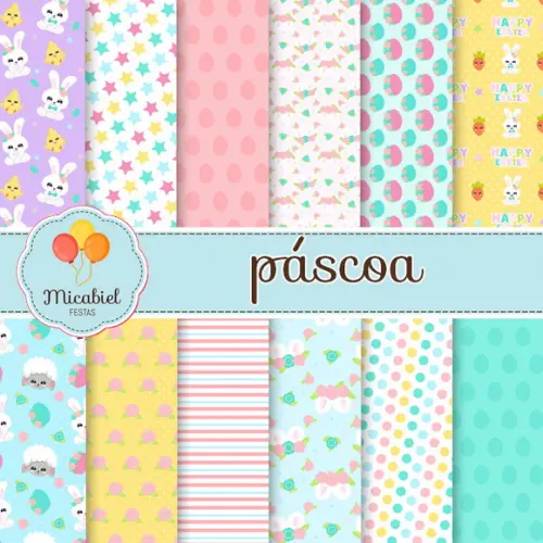 Papel Digital - Páscoa 20