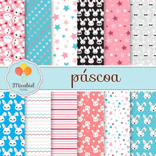 Papel Digital - Páscoa 9