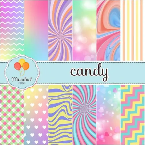 Papel Digital - Candy 3