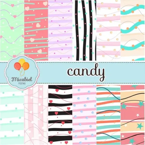 Papel Digital - Candy 2