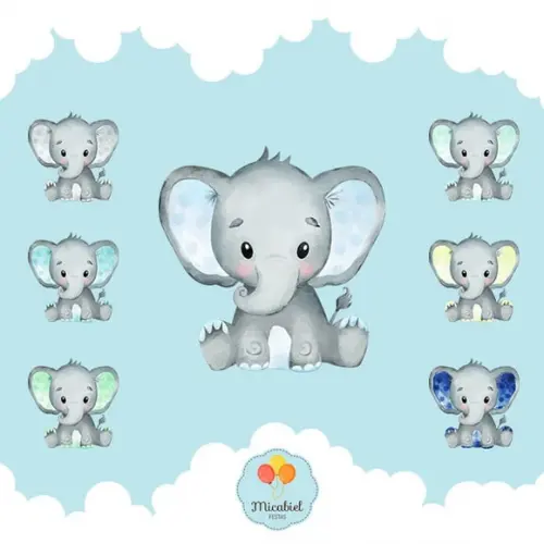 Clipart - Elefante 2