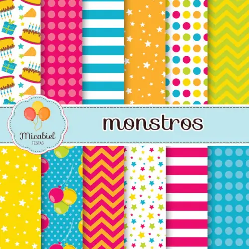 Papel Digital - Monstros 2