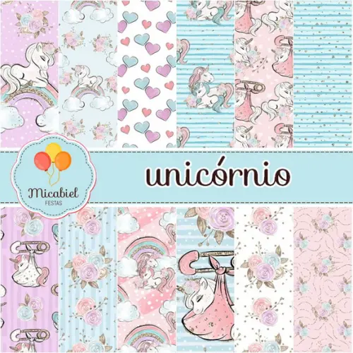 Papel Digital - Unicórnio 4
