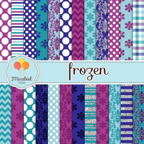 Papel Digital - Frozen 6