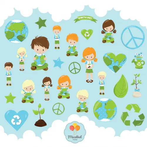 Clipart - Dia da Terra 1