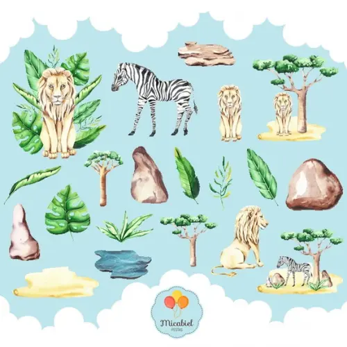 Clipart - Aquarela (animais) 4