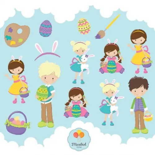 Clipart - Páscoa 4