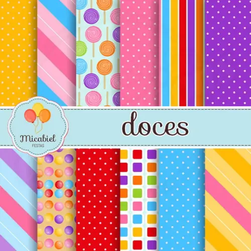 Papel Digital - Doces 1