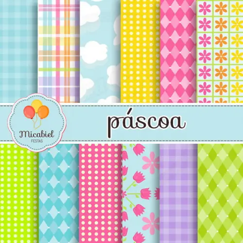 Papel Digital - Páscoa 18