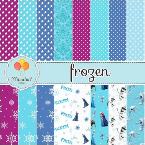 Papel Digital - Frozen 4