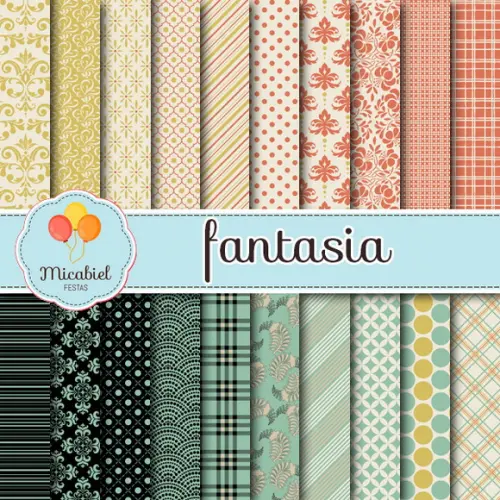 Papel Digital - Fantasia 1