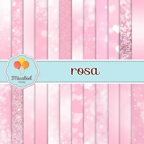 Papel Digital - Rosa 2