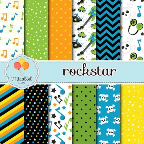 Papel Digital - Rockstar 2