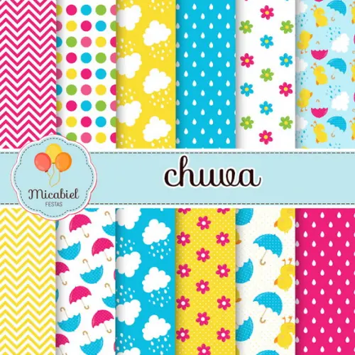 Papel Digital - Chuva 1