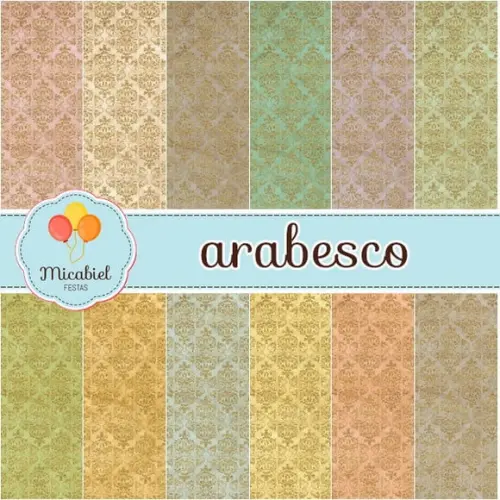 Papel Digital - Arabesco 4