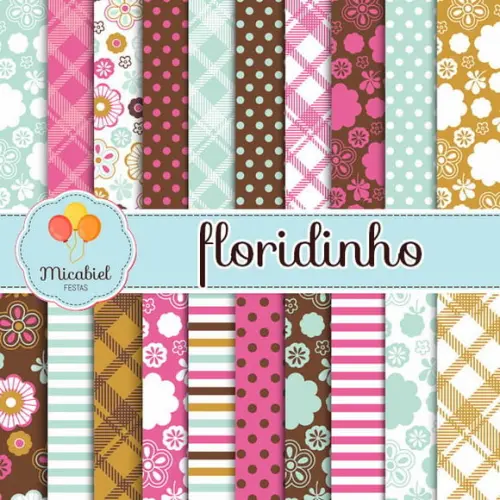 Papel Digital - Floridinho 3