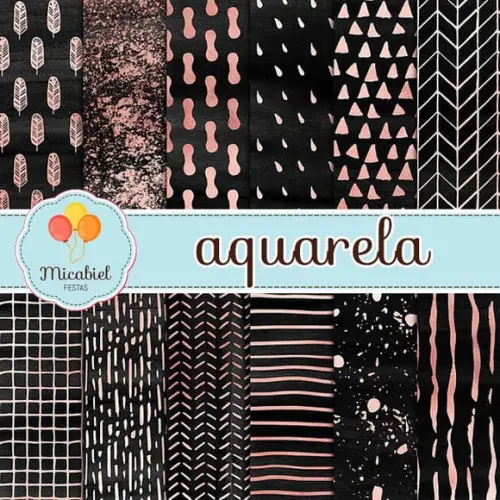 Papel Digital - Aquarela 18
