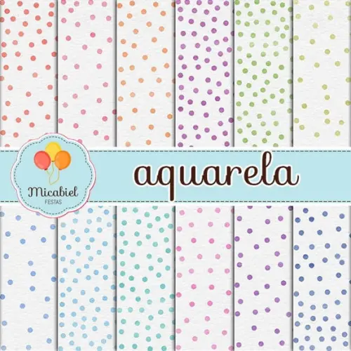 Papel Digital - Aquarela 15