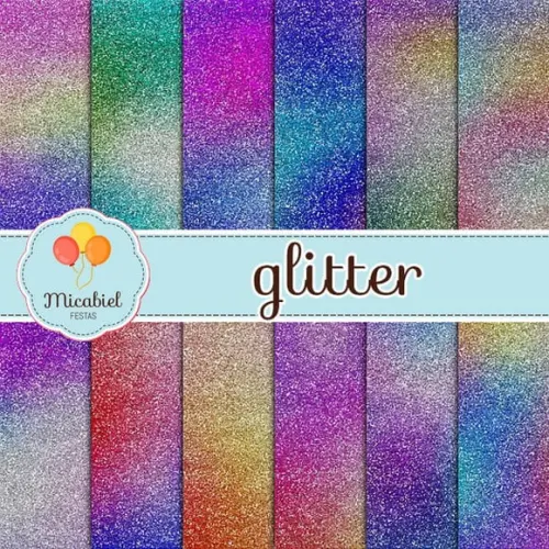 Papel Digital - Glitter 11