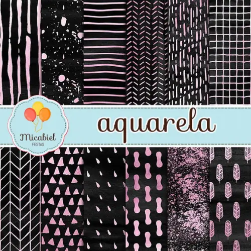 Papel Digital - Aquarela 17