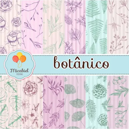 Papel Digital - Botânico 2