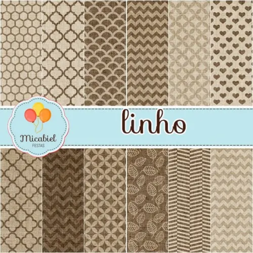 Papel Digital - Linho 2