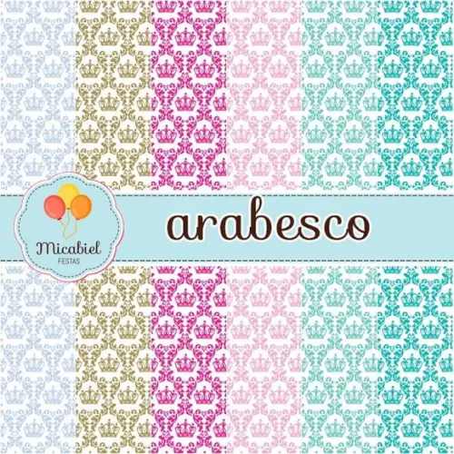 Papel Digital - Arabesco 6