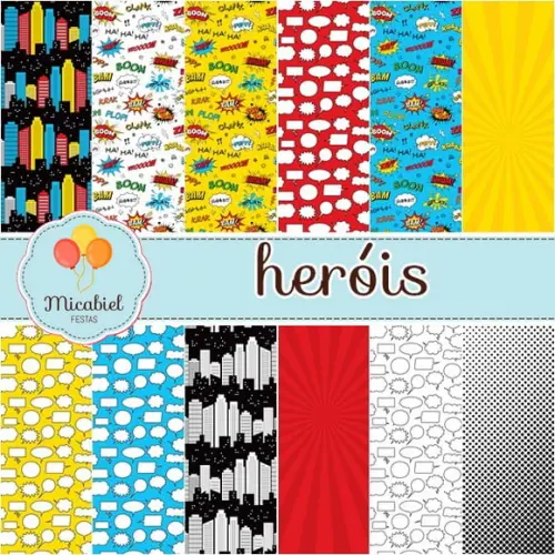Papel Digital - Heróis 2