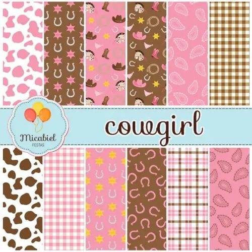 Papel Digital - Cowgirl 1