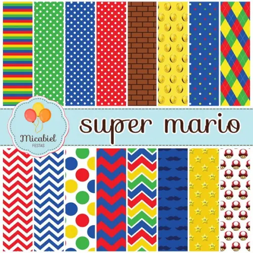 Papel Digital - Super Mario 1