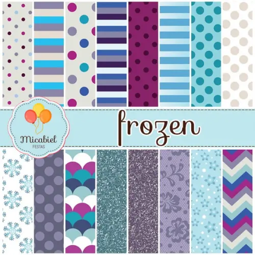 Papel Digital - Frozen 1