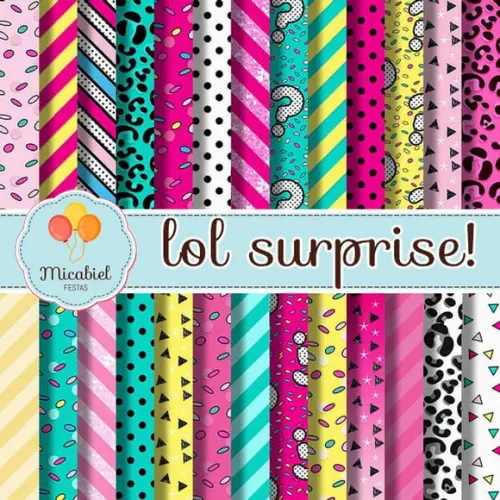 Papel Digital - Lol Surprise 1