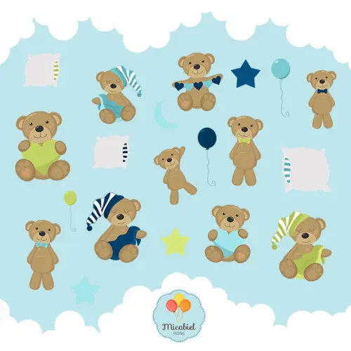 Clipart - Teddy 1