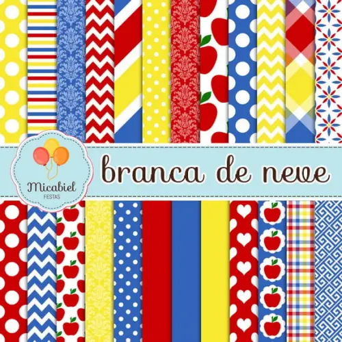 Papel Digital - Branca de Neve 2