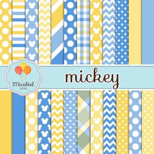 Papel Digital - Mickey Baby 1