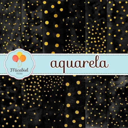 Papel Digital - Aquarela 16
