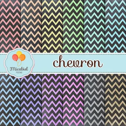 Papel Digital - Chevron 3