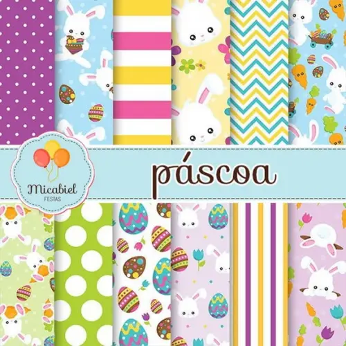 Papel Digital - Páscoa 3